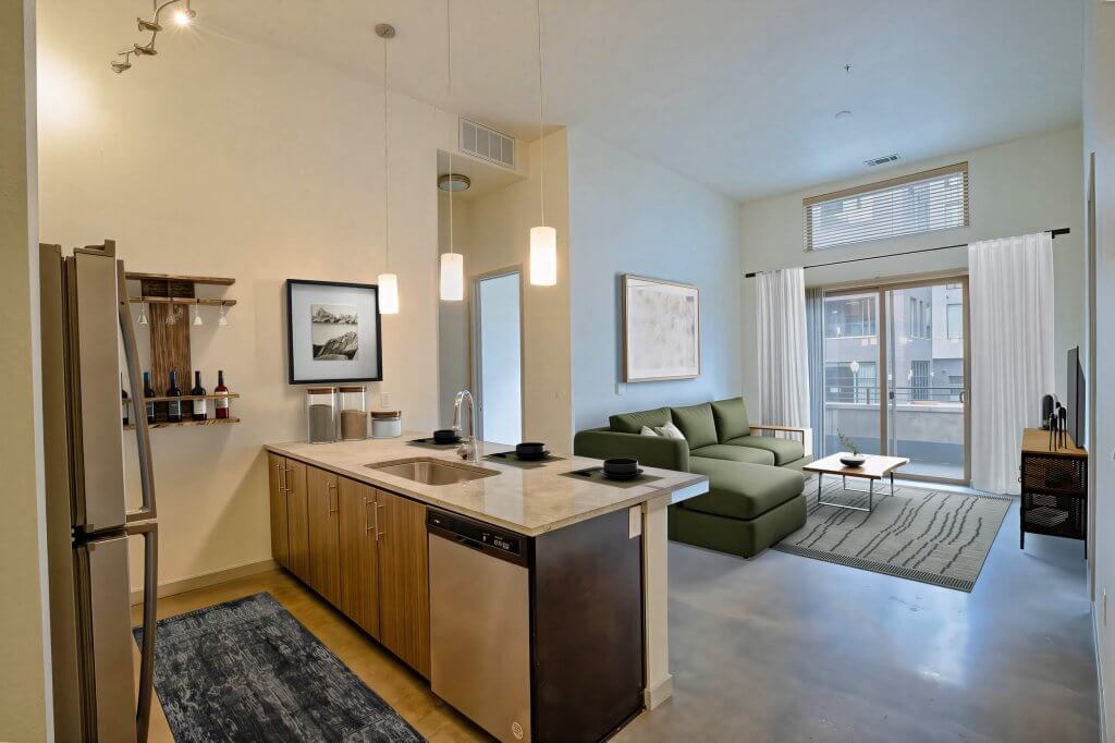 line 28 2 bedroom apartments denver dining living room